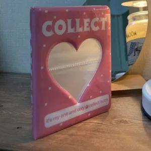 부품 포토카드 콜렉트북 폴라로이드 앨범 핑크