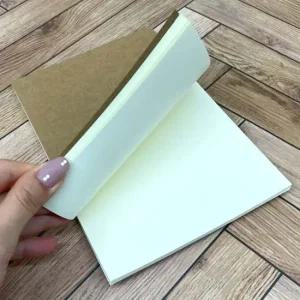 크라프트 드로잉북 무선 노트 세로 중형 자재