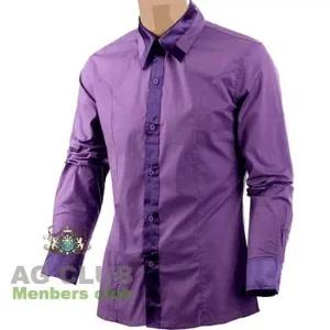 압구정클럽 실크포인트 와이 셔츠