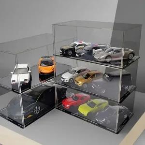 다이캐스트 조립식 자동차 투명 아크릴 장식장