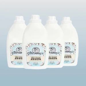 [마미스] 초 고 농 축 섬유유연제 1.05L x 4개 (베이비코튼향)