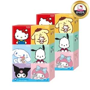 산리오 캐릭터즈 미니티슈 6종세트 1+1 230매x12개