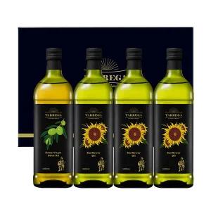 [타레가][10월 1일 오후 1시 배송마감][타레가]오일 1000mlx4 선물세트(올리브+해바라기3)