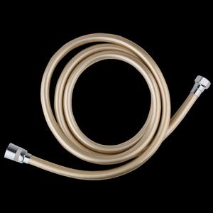 튜브형 샤워기호스 2M 골드 PVC 샤워호스 샤워기줄 샤워줄 고무 꼬임방지