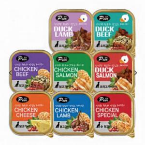 피어(Peer) 사각캔 100g 24개 1박스 캣츠앤독