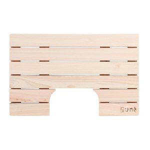 [이오스트]고급 히노끼 편백나무 원목 발판 홈자 / 욕실 화장실 현관 발매트