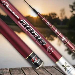 싸파 프리미엄 도도 48칸 민물 카본 그립 낚시 대 국산 경질