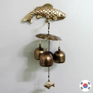 황동 잉어L 맑은소리 문종 도어벨 3종 HDB-316