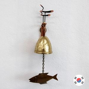 솟대 황동주물 벽화풍경 현관문종 도어벨 1종 HDB-180