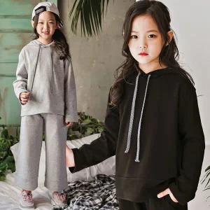 [보리보리/초딩하우스]컴포트후드세트(기모) 주니어의류 초등학생옷 겨울상하복