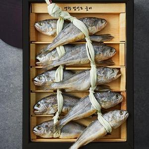 녹차굴비  선물세트 10미  21~22cm 1.1~1.2kg