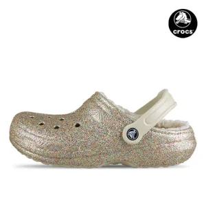 클래식 글리터 여성 겨울 방한 털슬리퍼 골드 205842-93S