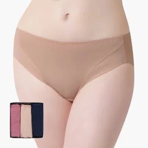 제임스딘 여성 샘방지 위생 생리 면스판 노라인 팬티 JHWPZ0M4