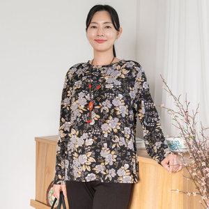 23SS68-9 / 올웨이즈 라운드 T / 실버다이아몬드 / 엄마옷 / 할머니옷 / 빅사이즈 / 마담의류