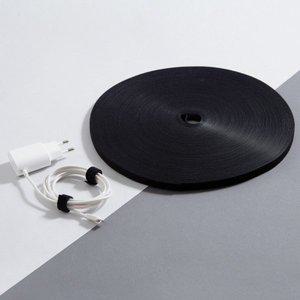 [제이큐]찍찍이 컴퓨터선정리 50M 케이블타이폭:15mm