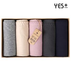 예스플러스 무형광 소프트코튼 맥시팬티 5P