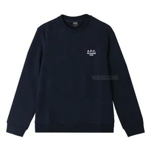 [롯데백화점]아페쎄 23FW 여성 COEZD F27700 IAJ 로고 자수 맨투맨 티셔츠 네이비