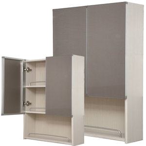 국산 오픈헤어라인600 실버 PS욕실장 욕실수납장 욕실선반