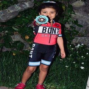 BONT 어린이 연습 인라인 스피드 스케이팅 레이싱 슈트 스킨슈트 프로 팀 스케이트 철인 3 종 경기 의류 마