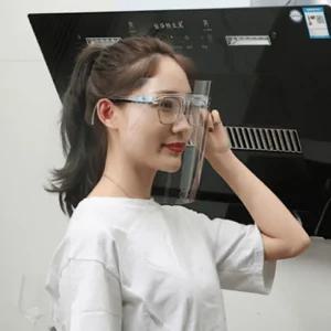 페이스 쉴드 안경 투명 얼굴 가리개 가림막 식당 업소