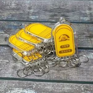 7구 사출) 다용도 아크릴 열쇠고리 열쇄걸이 5개 문구반점 열쇠링 열쇠홀더 열쇠걸이