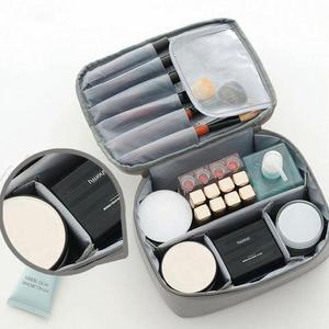 [XBJ503K5]화장품파우치 여행 출장 칸막이 메이크업 소품