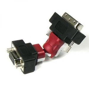 [RGNN9148]DVi 젠더 DVi M VGA F 케이블 변환 젠더 회전형