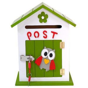 [RGLM20P2]POST 부엉이 우편함 그린 마음의 소리함 건의함