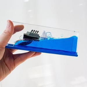 [RGLM5R41]물멍 워터볼 배 차량용 장식 소품 LUAZ NT1