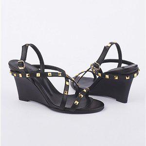 [지젤슈즈]웨지 찡포인트 웨지샌들 /[4236]