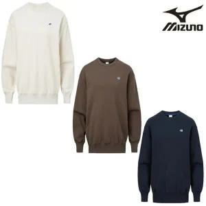 갤러리아 미즈노 남녀공용 모노그램 캐주얼 맨투맨 32YC4580