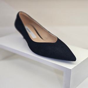 [바바라] 바바라 AAH762 스틸레토 스웨이드 펌프스 힐