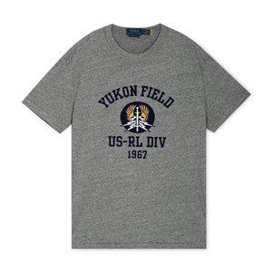 [폴로랄프로렌]  남성 유콘 필드 헤더그레이 반팔티 710936348 001