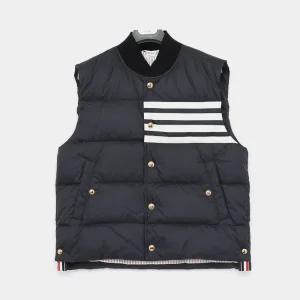 25FW 사선 스트라이프 패딩 조끼 남성 자켓 MVD017X 05411 415