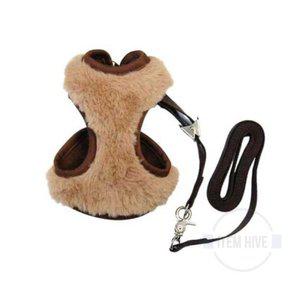 겨울 강아지하네스 브라운 하네스가슴줄