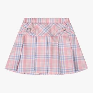 [신디키즈] 프레피 코디 체크 스커트 CIWH24804