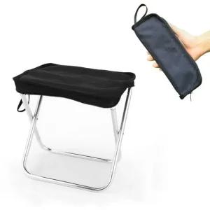 고품질 초경량 알루미늄 낚시 의자 접이식 캠핑 등산 간의 (WFE526E)