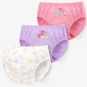 [보리보리/티엘키즈]프리미에팜 캐치티니핑 여아 순면 삼각 팬티 3매 2호_OE30W62155