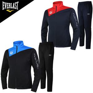 에버라스트 남녀공용 남성용 신축성 트레이닝복 상하세트 E-432U+E-401P 츄리닝 운동복 헬스복 스포츠 2종 택1