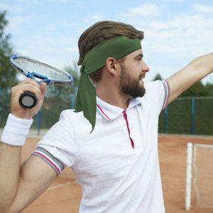 [기타]스포츠 헤어 스카프 머리 고정 조깅 달리기 헤어밴드 (WFFQKMG)