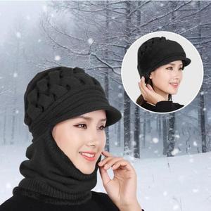 [BZJL8J52_4C]니트 스타일 방한모 넥워머 털모자 고품