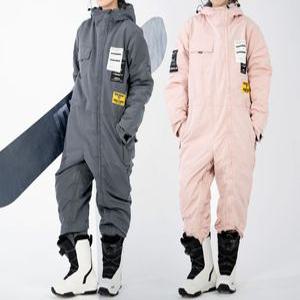 보드복 점프수트 스키복 방한복 일체형 방수 성인 빅사이즈 남녀공용 스키장