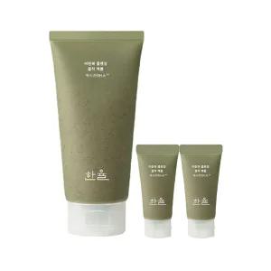 한율 어린쑥 클렌징 흡착 팩폼 150ml 기획(120ml, 1개 + 15ml, 2개)