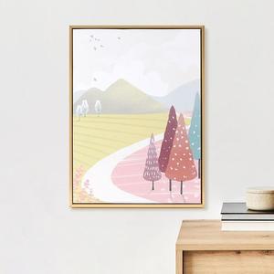 [KGPQTQCN_4B]감성 캔버스 액자 풍경 그림 인테리어