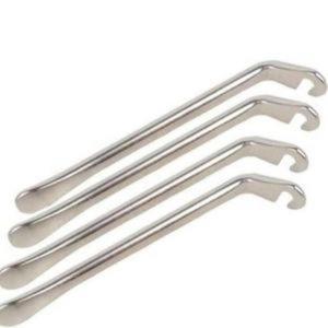 [BZJKQMLG_4B]스테인레스 곡선 타이어 레버 수리 자전거