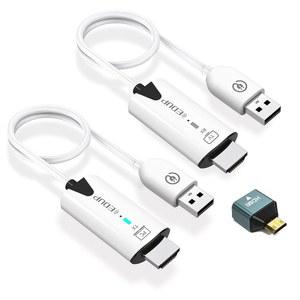 프로젝션 무선 및 EDUP TV 앤 1080P /50M 플레이 PC /모니터 송신기 / EXTENDER 데스크톱 플러그 165FT TO HDMI 범위 PS4 수신기 /5 박스용 비디오 오디오