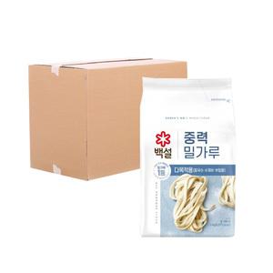 (박스) CJ 백설 중력 밀가루 2.5kg 6입