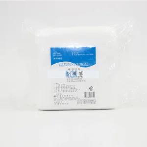 대한 18x18cm 외과용 외상 치료용 면 패드 솜패드 긴솜 소독 소독용 절단솜 치과볼 볼솜 롤솜