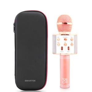 스마텍 가정용 노래방 무선 마이크 휴대용 블루투스