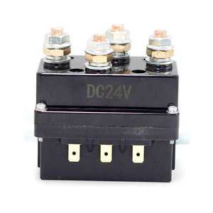 ATV UTV 트럭 고성능용 24V 500A 윈치 솔레노이드 접촉기 릴레이 스위치 12000Lb
